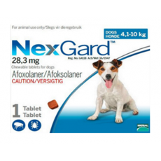 NexGard Chewable Tablets for Dogs - Medium 